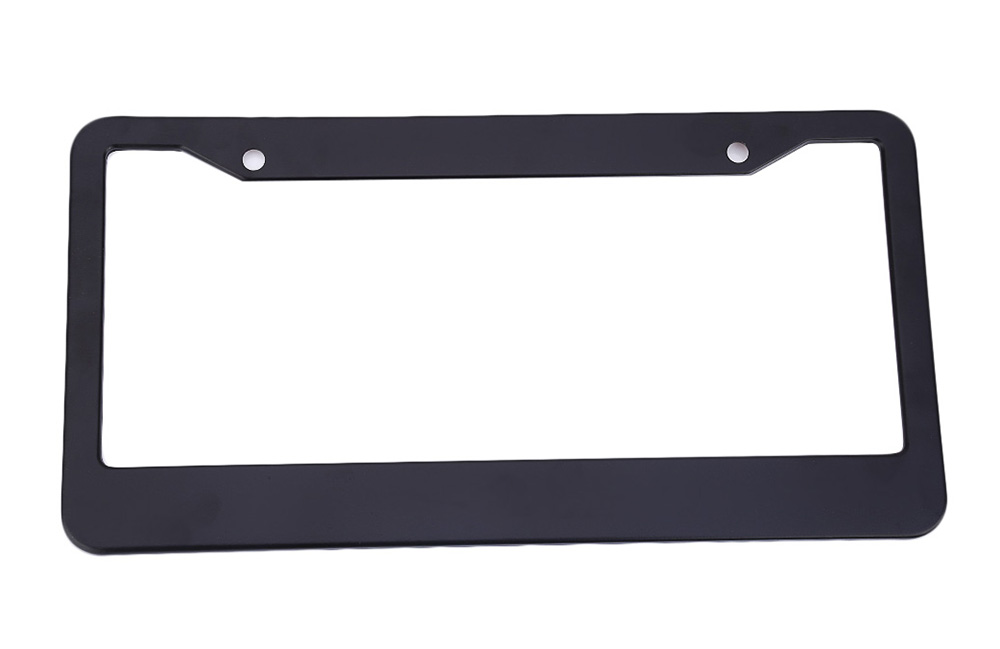 XC - TP 091 USA License Plate Frame Aluminiumu00a0Alloy Black Durable